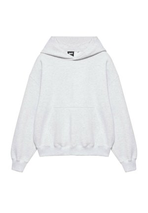PULL&BEAR, BOXY FIT WITH HOOD - HOODIE - Hoodie - light grey