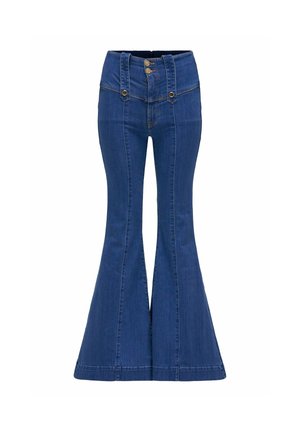 Salsa Jeans, SALSA JEANS JEANS DIVA PUSH IN FLARE - Bootcut jeans - hellblau