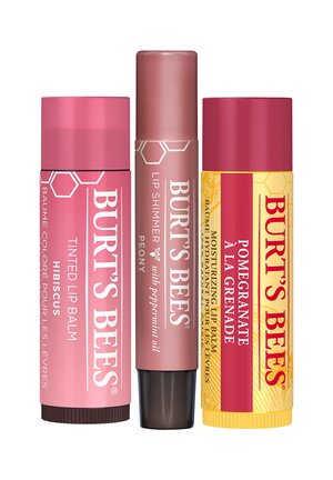 LIP BALM MISTLETOE KISS GIFT - PINK 3ER PACK - Lip balm