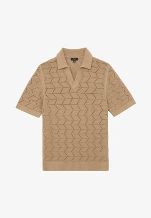 Reiss, REGULAR FIT - BELFORD SHIRT . - Polo shirt - camel