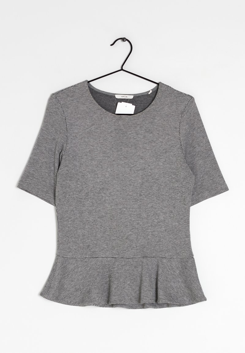 OPUS Blouse - grey/white