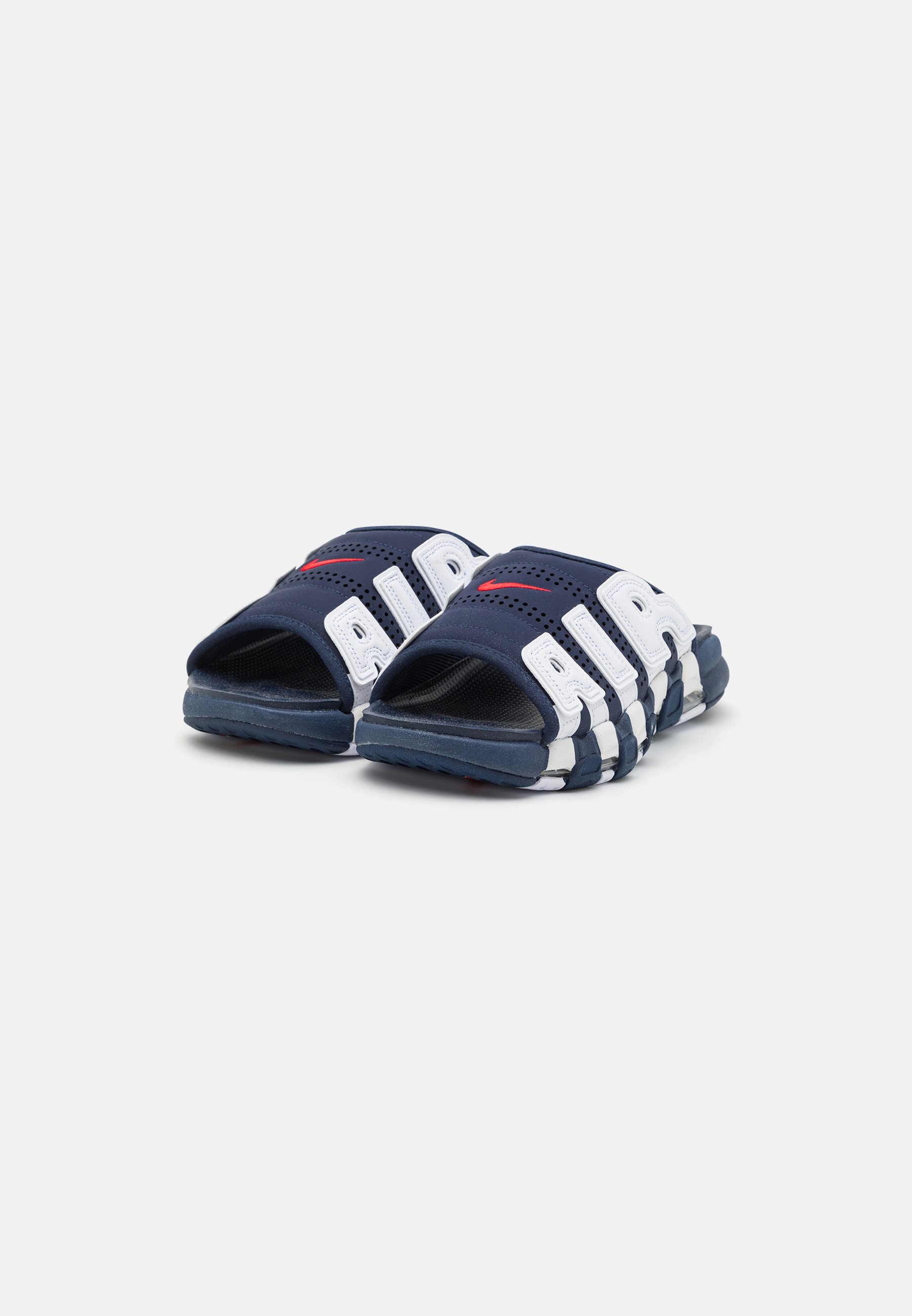Nike Sportswear AIR MORE UPTEMPO - Ciabattine - midnight navy
