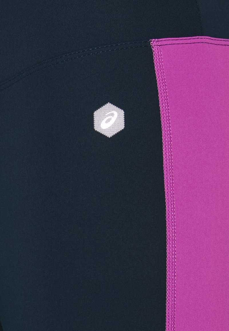 Damen Sportbekleidung | ASICS COLOR BLOCK CROPPED Tights french blue/digital grape/dunkelblau - LV11552 Damen Sportbekleidung | ASICS COLOR BLOCK CROPPED Tights french blue/digital grape/dunkelblau - LV11552