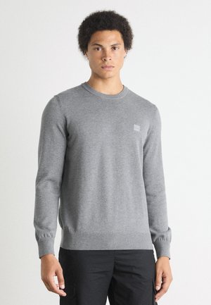 BOSS KANOVANO - Jumper - light/pastel grey