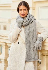 Lipsy COSY CABLE   - Kesztyűk - grey