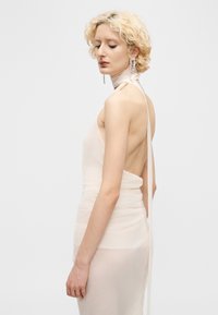 ludovic de saint sernin halter dress Halter Dress in Crystal Mesh  ludovic de saint sernin