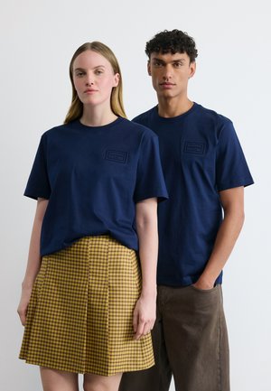 UNISEX - Navadna majica - navy blue