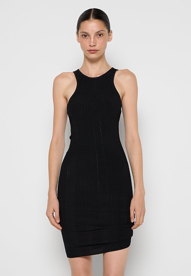 Iro Gebreide jurk zwart Iro Gebreide jurk zwart