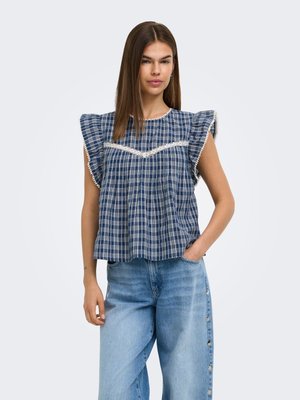 ONLY, TOP ONLMIYU TOP - Bluse - navy peony