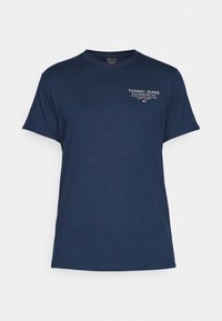 SLIM ESSENTIAL GRAPHIC TEE - Camiseta estampada - dark night navy