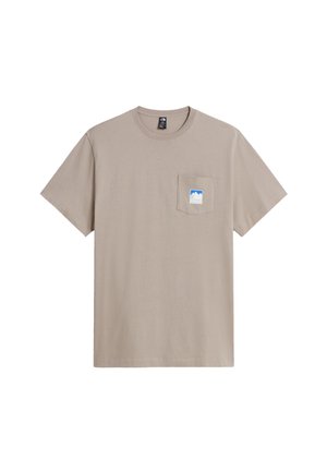 The North Face, M MOUNTAIN LOGO RLX SS TEE-GRAPHIC. - T-shirt print - stone slab