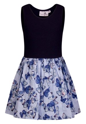 MIT SCHMETTERLING - Jurk - navy