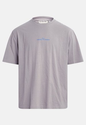 Redefined Rebel, MATHIEU TEE BOXY FIT - T-shirt print - grey