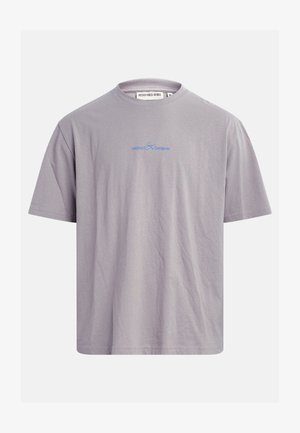 Redefined Rebel, MATHIEU TEE BOXY FIT - Print T-shirt - grey