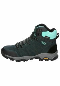 Brütting BRÜTTING Hochwurzen Wanderschuhe hoch blau, EU 46