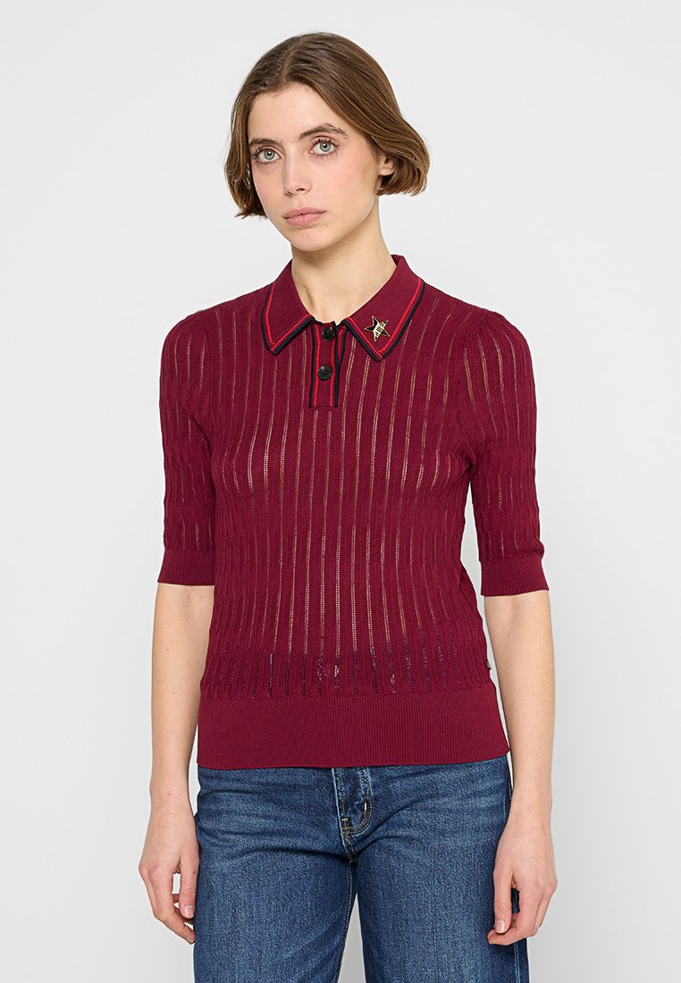 Scotch & Soda Poloshirt bordeauxrood Scotch & Soda Poloshirt bordeauxrood