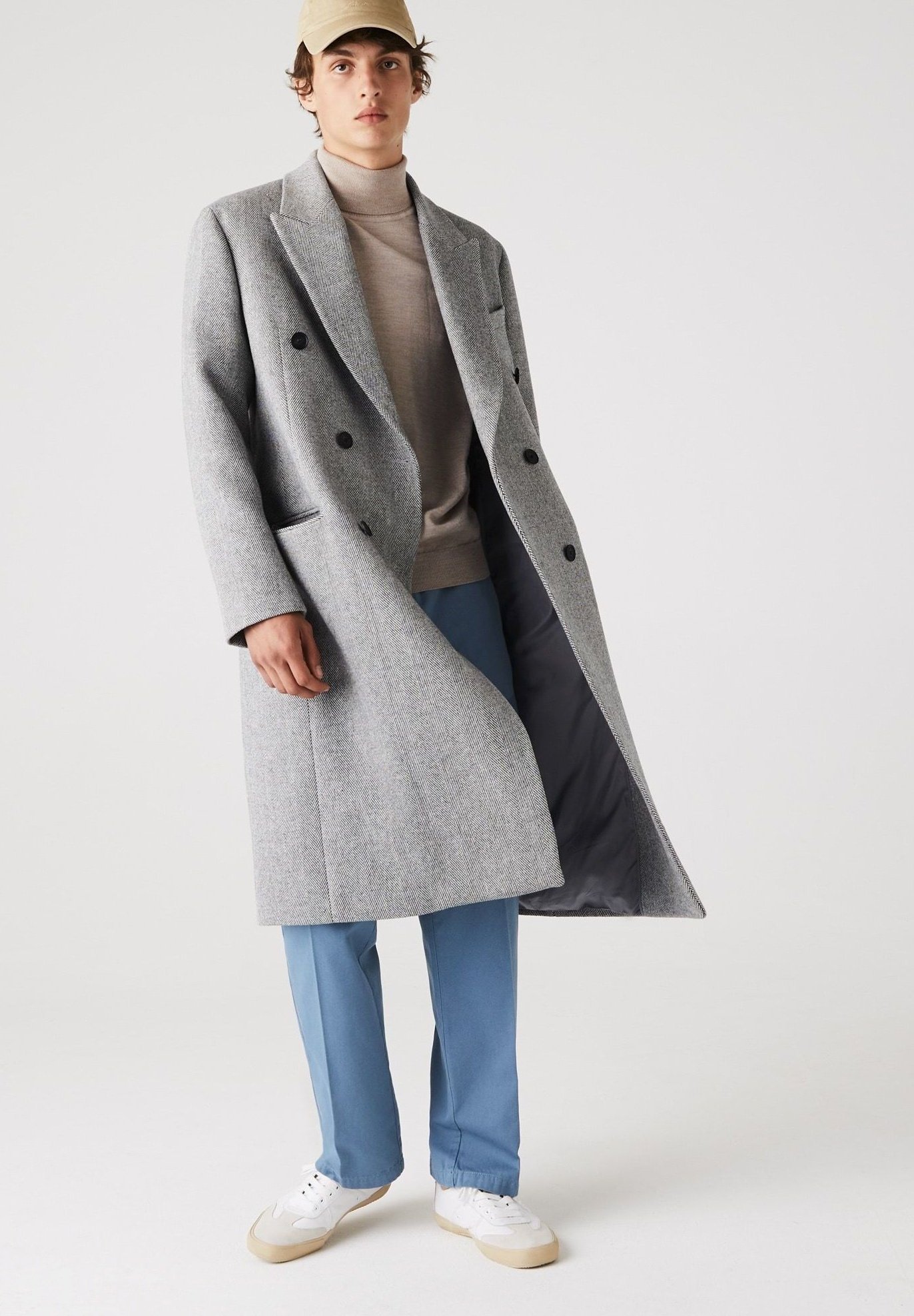 lacoste mantel orange