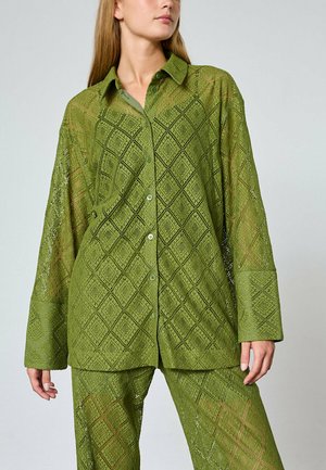 LOVE - Skjortebluser - lime green