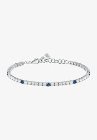 Selected, blue silver