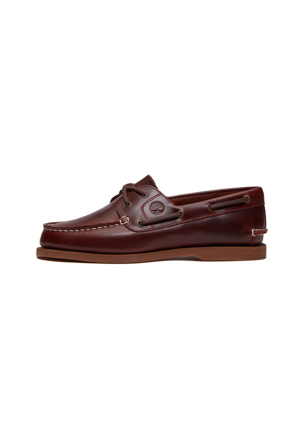 CLASSIC BOAT - Boat shoes - burgundy full grain