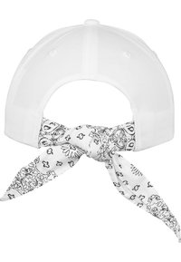 Flexfit CURVED BANDANA TIE SNAPBACK - Șapcă - white