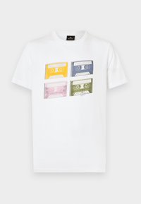 TAPES - T-shirt estampada - white
