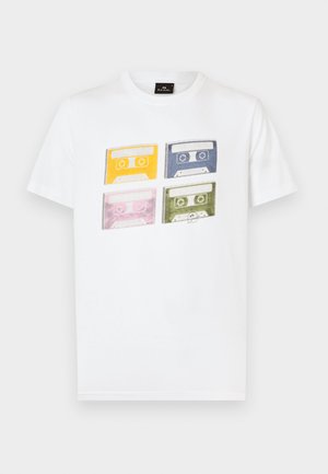 TAPES - Potiskana majica - white