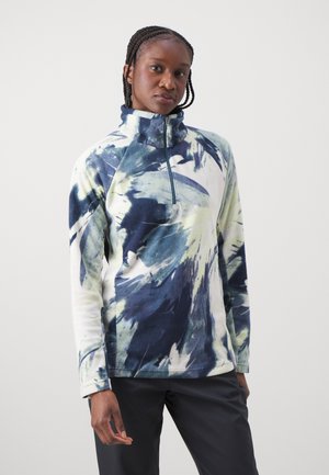 GLACIAL™ PRINT 1/2 ZIP - Fleece trui - everblue snowflight