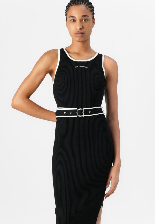 SLEEVELESS LOGO DRESS - Jumper dress4