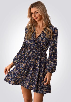 DITSY FLORAL PEASANT SLEEVE DRESS - Vestito casual - mehrfarbig