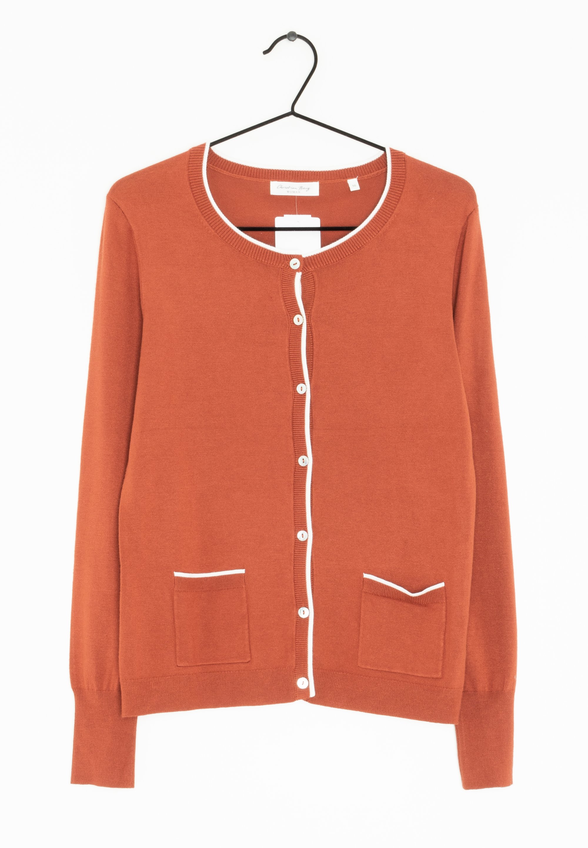 Christian Berg Strickjacke orange (Pre-owned) Zalando