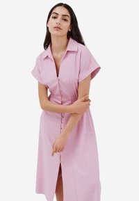 Cortefiel Blusenkleid - purple