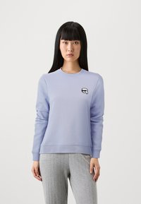 KARL LAGERFELD OVERSIZED IKON PATCH - Sudadera - sweet lavender