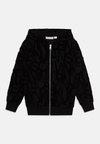 UNISEX - Užtrauktuku užsegamas treningas - black