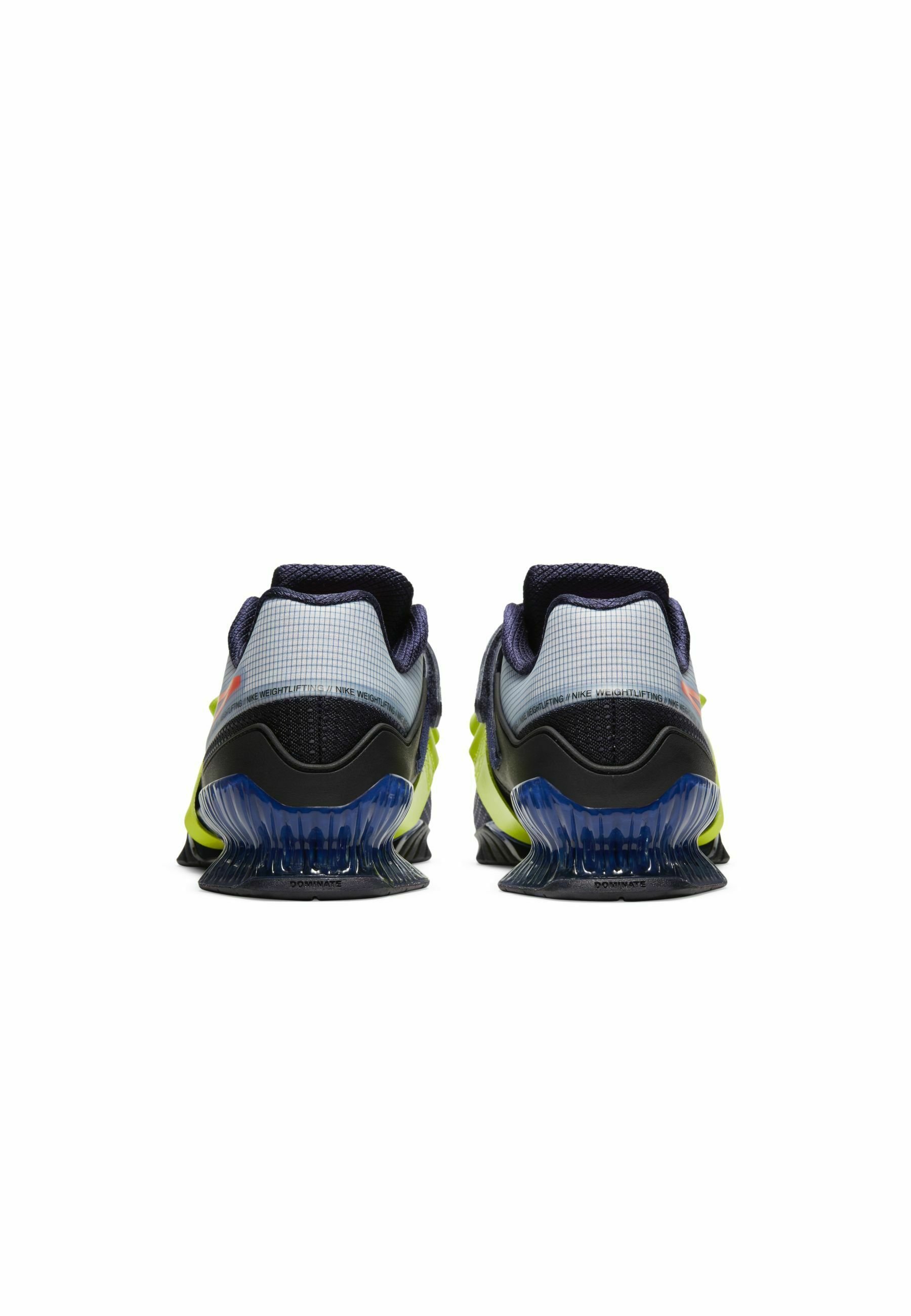 Nike Performance ROMALEOS UNISEX - Zapatillas de entrenamiento - blackened  blue/bright mango/azul - Zalando.es