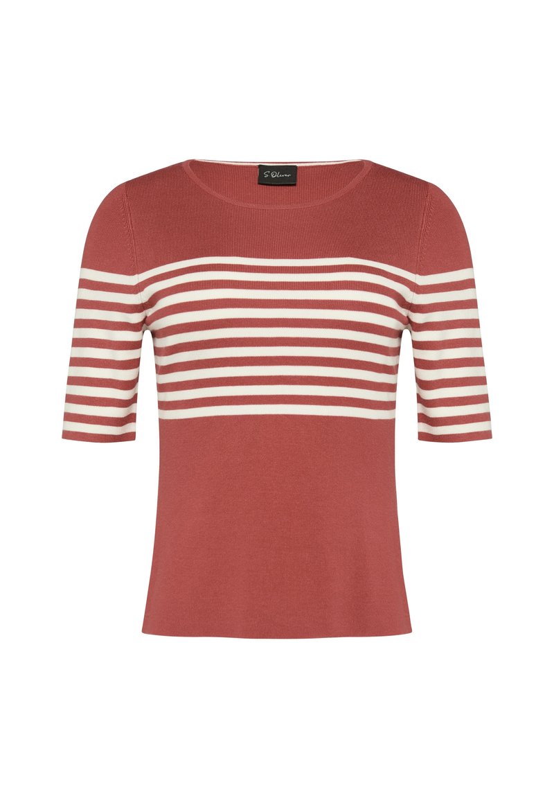 s.Oliver BLACK LABEL T-shirt print bruin s.Oliver BLACK LABEL T-shirt print bruin