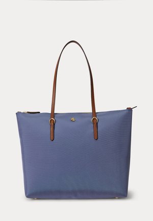 NYLON MEDIUM KEATON TOTE BAG - Kandekott - carson blue/tan