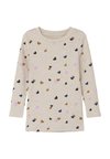 NMFLUCKY  - Long sleeved top - peyote melange