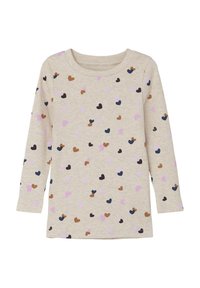Name it NMFLUCKY  - Long sleeved top - peyote melange
