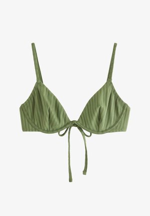Lindex, Bikinitop - dk dusty green