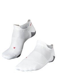 FALKE RU5 INVISIBLE RUNNING LIGHT CUSHIONING - Calze sportive - white