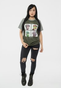 Paradiso Clothing GORILLAZ DEMON DAYS RAGLAN - Print T-shirt - green