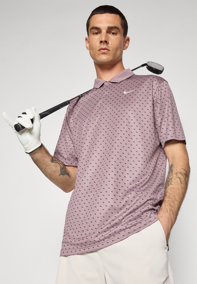 Nike Golf VICTORY+ - Polo - taupe grey/white