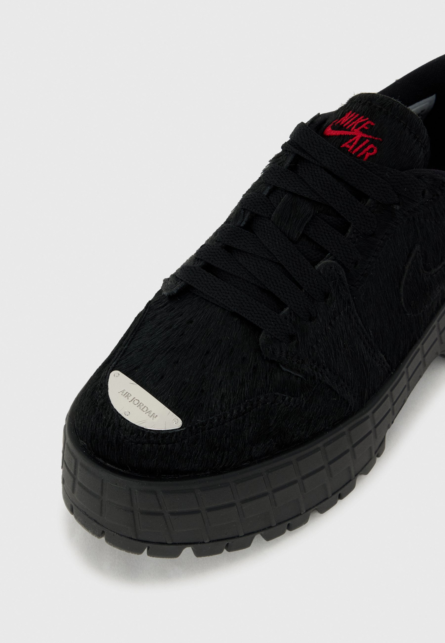 Jordan AIR JORDAN 1 BROOKLYN - Sneaker low - black/gym red