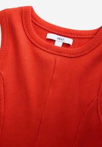 Next REGULAR FIT - MIX SLEEVELESS RACER MIDI  - Robe de jour - red