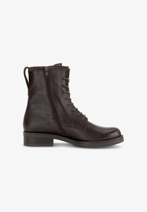 Gabor, GABOR SCHNÜRSTIEFELETTE - Bottines à lacets - moro