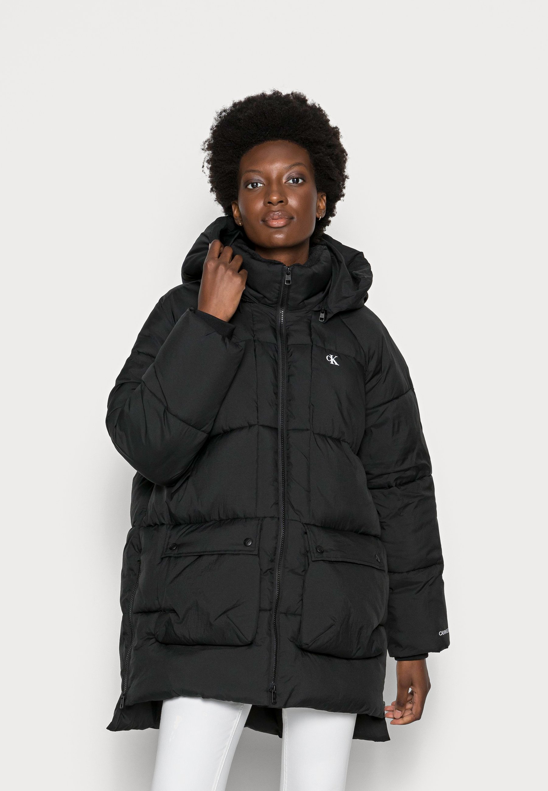 oversized winter parka