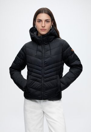 ONLY, ONLMIMI HOOD JACKET - Chaqueta de plumas - black