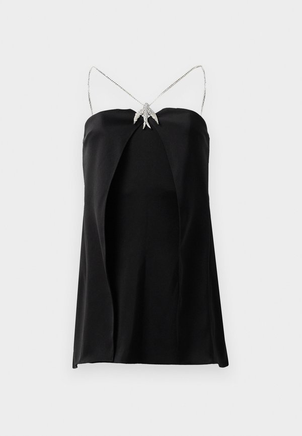 CRYSTAL CHAIN DETAIL MINI DRESS - Occasion wear4