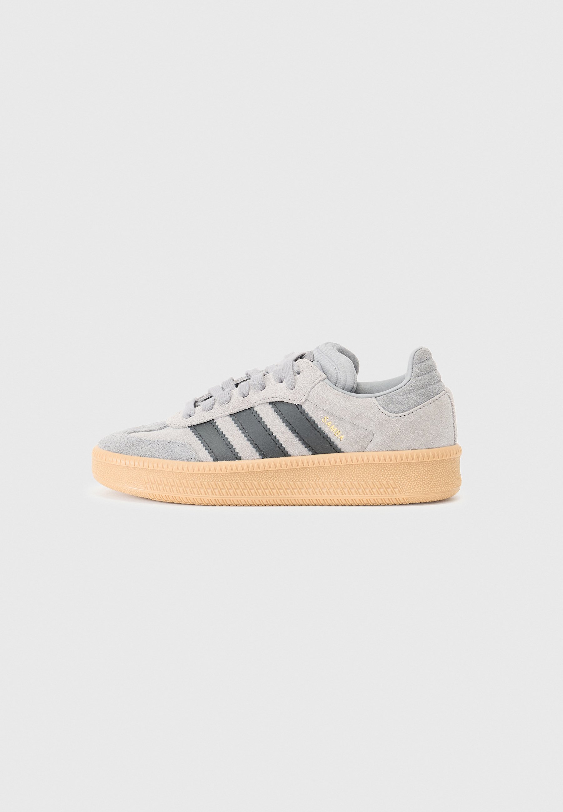 adidas Originals SAMBA XLG J UNISEX - Trainers - grey/core black/gum/black - Zalando.ie adidas Originals SAMBA XLG J UNISEX - Trainers - grey/core black/gum/black - Zalando.ie